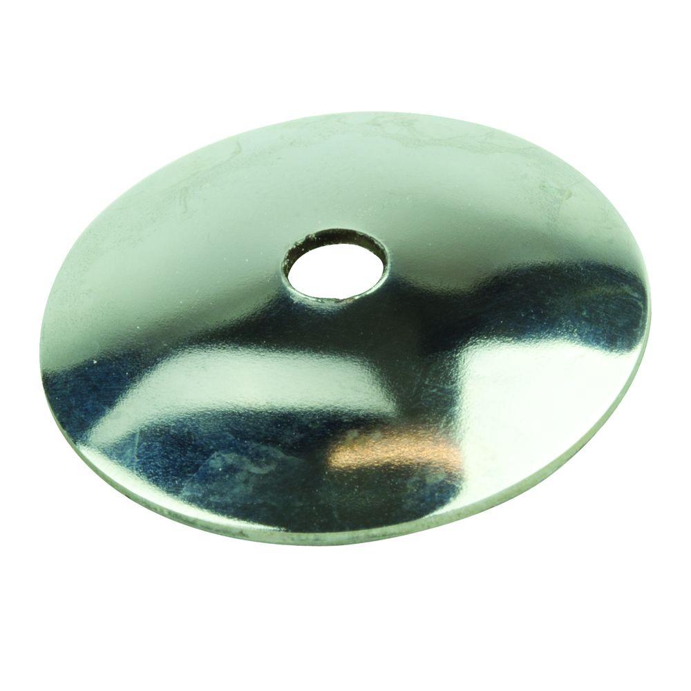 Everbilt 3 4 In Chrome Plated Round Mirror Rosette 83308 The Home Chrome Plated Round Mirror Rosette