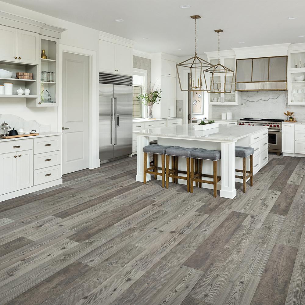 Pergo Outlast Waterproof Grey Optimus Pine 10 Mm T X 7 48 In W Pergo Outlast Waterproof Grey Optimus