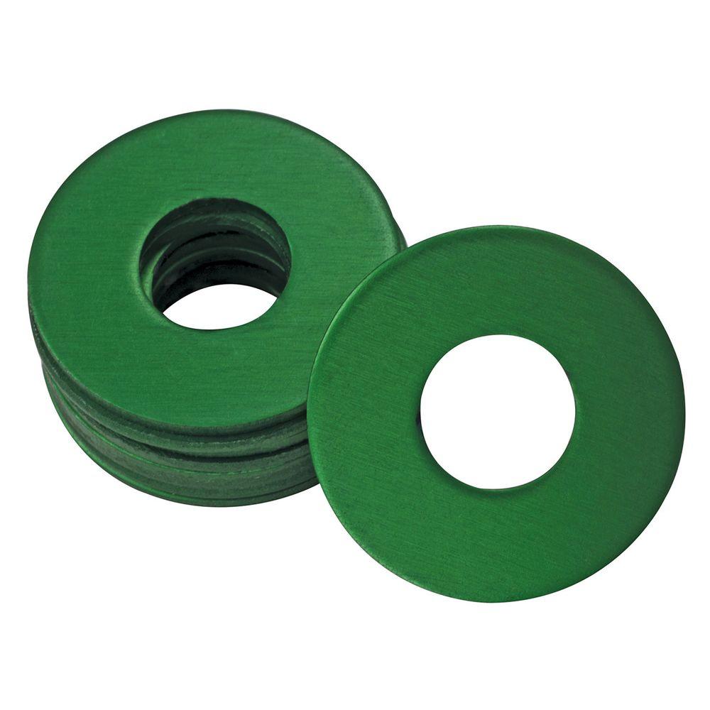 Plews UltraView 1/4 in. x 28 in. Grease Fitting Washers in Green (25