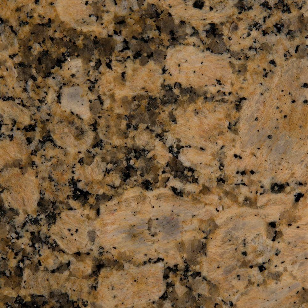 Stonemark 3 In X 3 In Granite Countertop Sample In Giallo