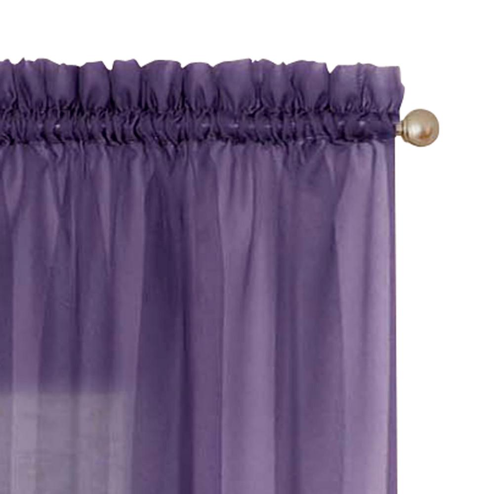 purple scarf curtains