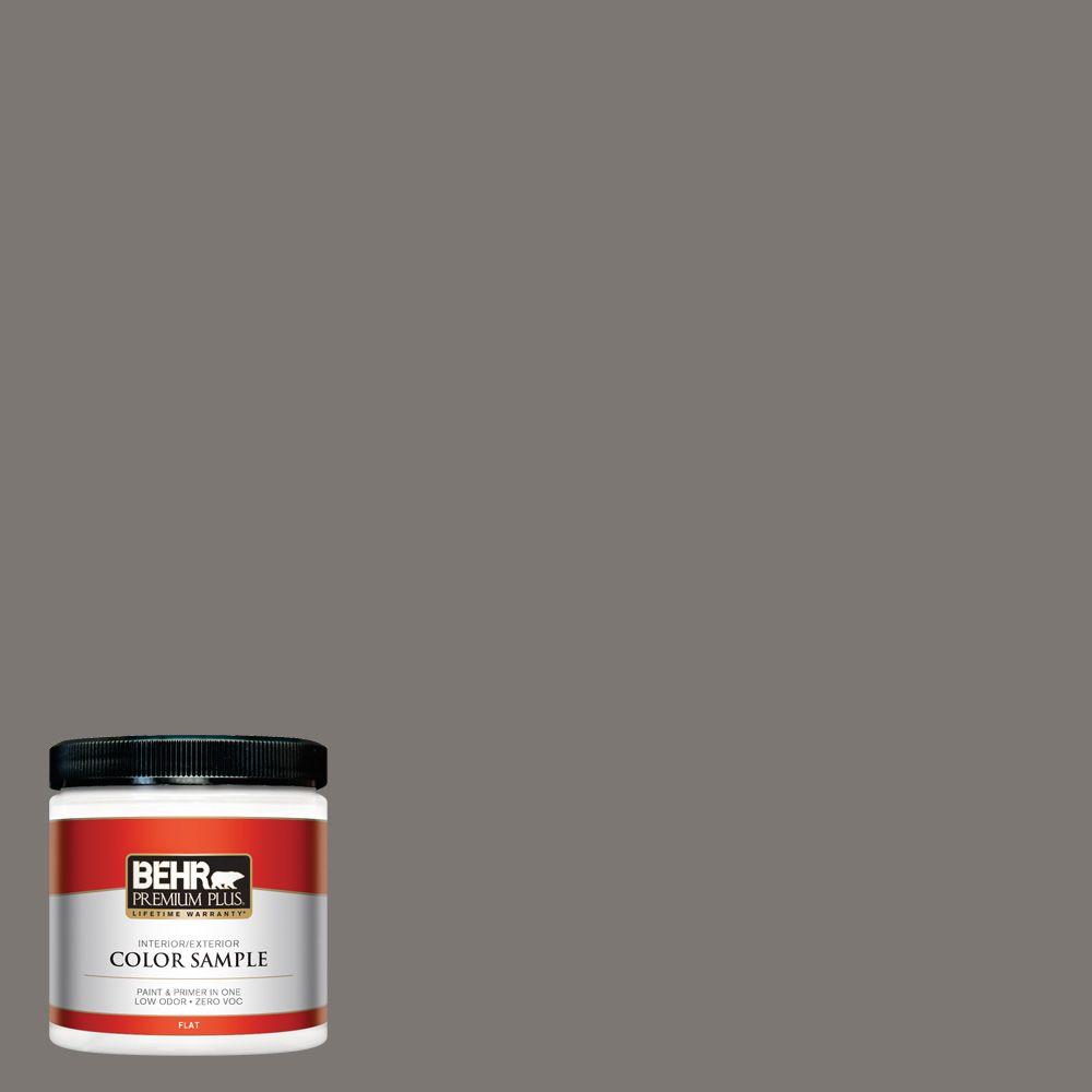 BEHR Premium Plus 8 oz. 790F5 Amazon Stone Interior/Exterior Paint