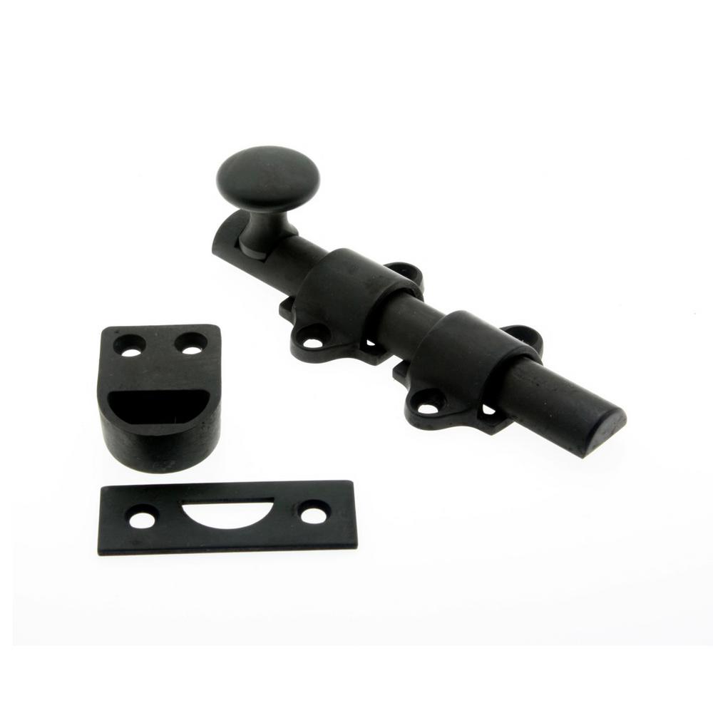 4 1 4 In Solid Brass Oil Rubbed Bronze Dutch Door Surface Bolt