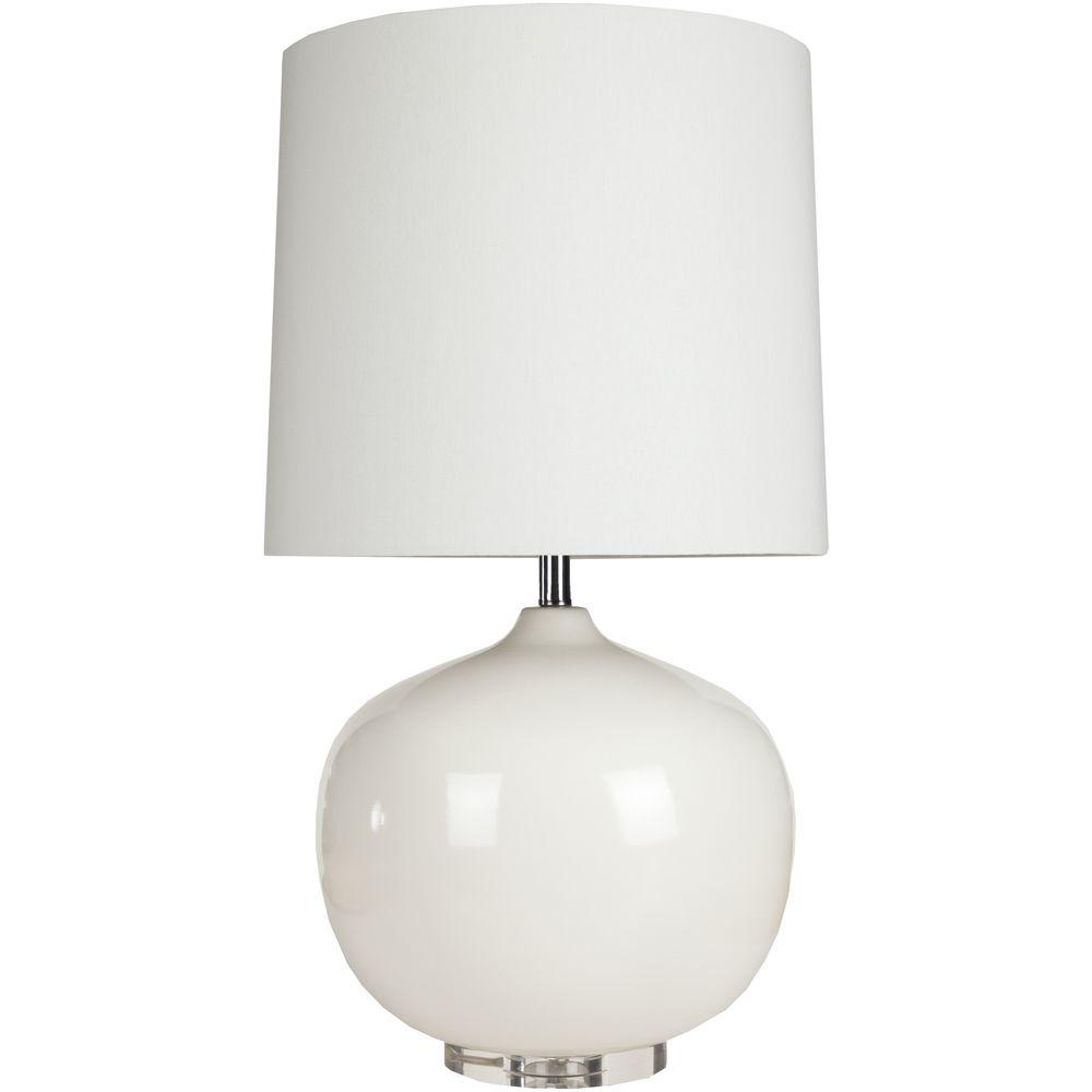 Artistic Weavers Mondovi 31.5 in. Ivory White Table Lamp ...