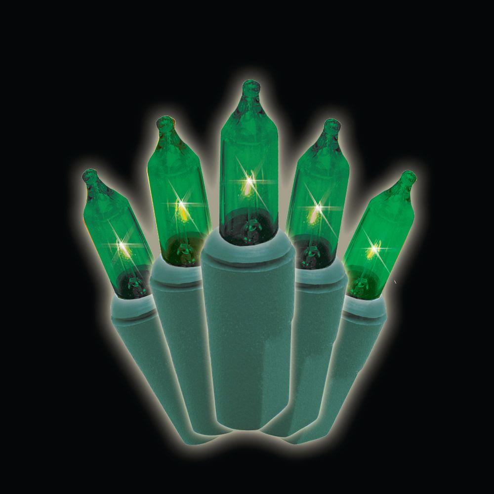 Professional Series 100 Lights Green Mini Light Set Of 2 37 Professional Series 100 Lights Green Mini Light Set Of 2 37 744 20 The Home Depot