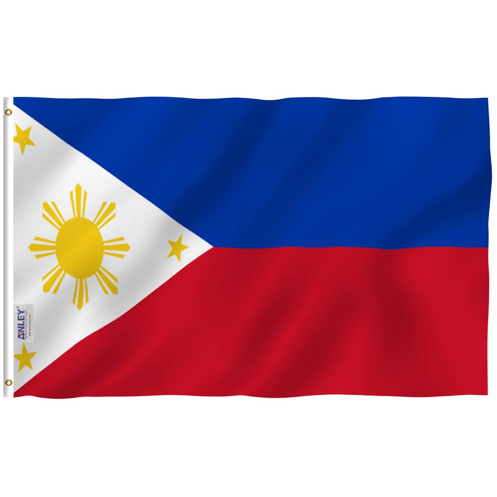 Anley Fly Breeze 3 Ft X 5 Ft Polyester Philippine Flag 2 Sided