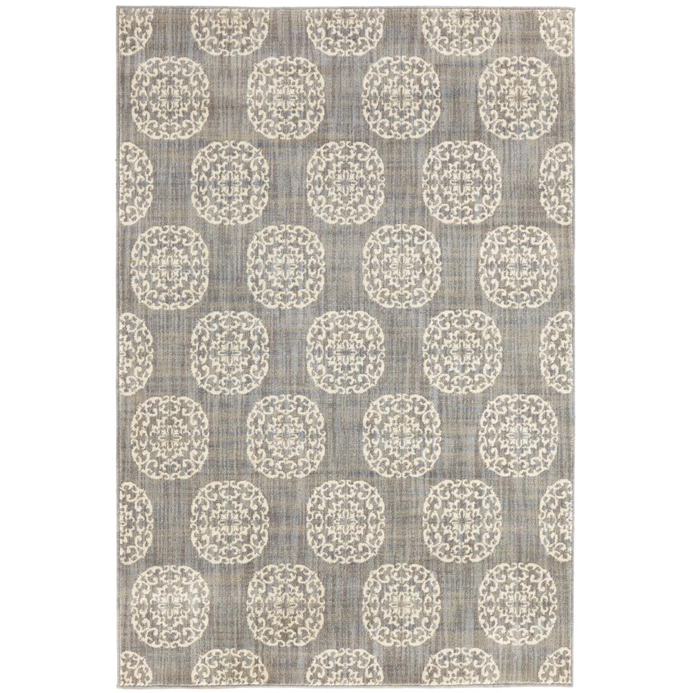 Home Decorators Collection Essex Medallion Grey 10 Ft X 12 Ft