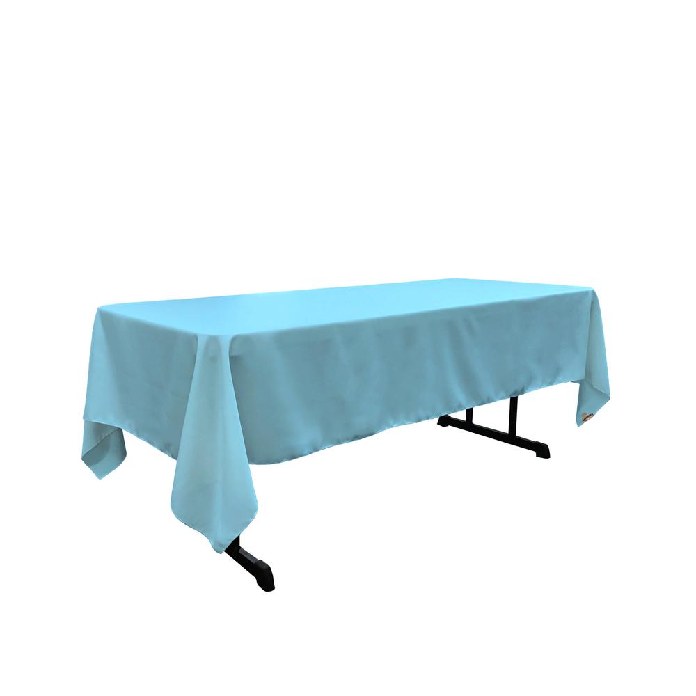 teal tablecloth