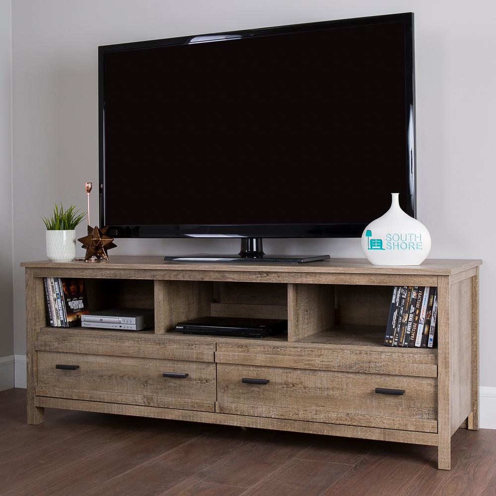 South S Exhibit Weathered Oak Storage Entertainment Center 10394 South S Exhibit Weathered Oak Storage Entertainment Center
