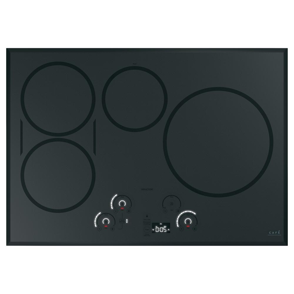 Induction Cooktops The Home Depot Induction Cooktop In Stainless Steel With 5 Elements Including Sync Burners