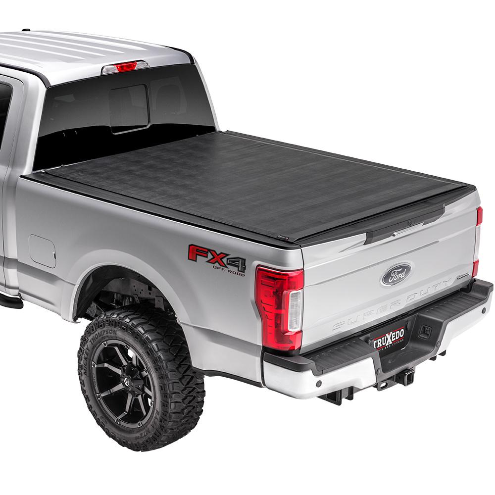 Sentry 17 19 Ford F250 350 450 8 Ft 2 In Bed Tonneau Cover 1579601 The Home Depot