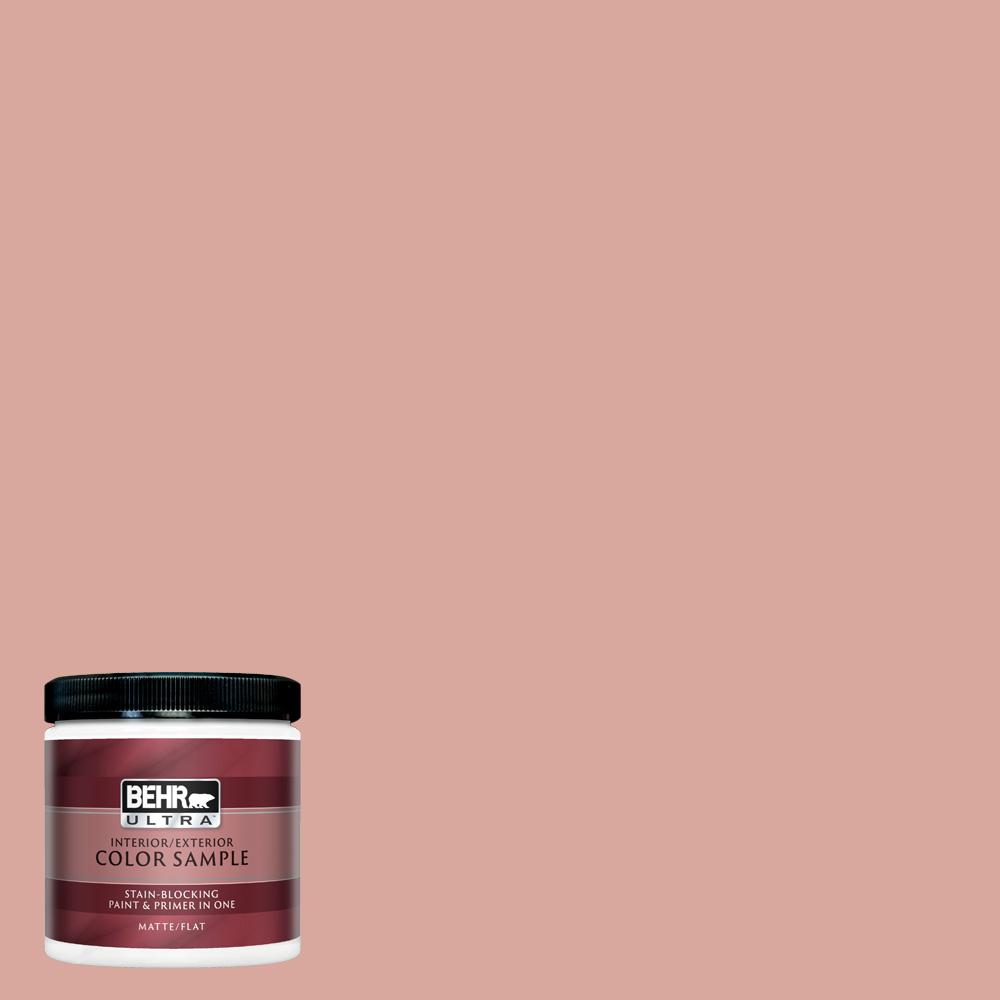 Behr Ultra 8 Oz Pmd 70 Cottage Rose Matte Interior Exterior