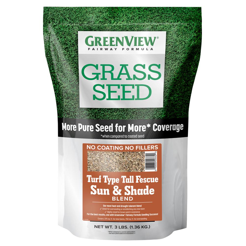 Scotts Turf Builder Grass Seed Sun and Shade Mix 3 lb. Not Sold in Louisiana