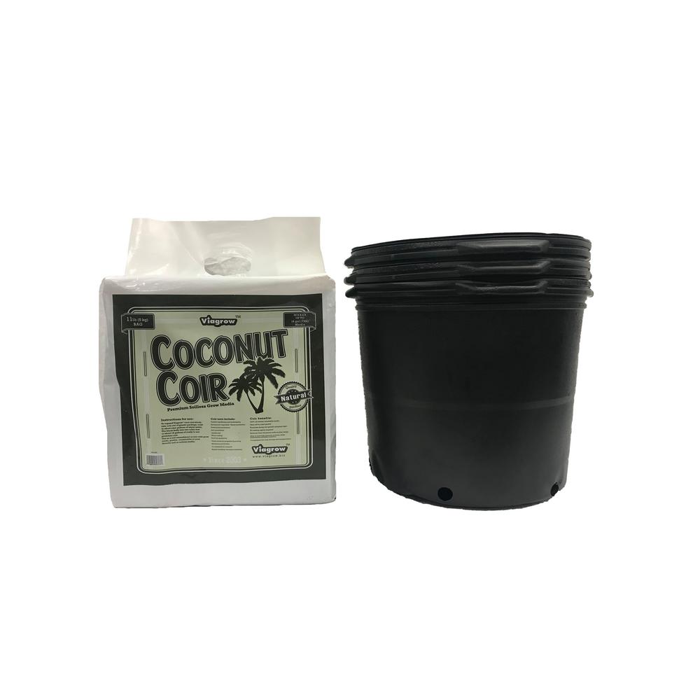 Viagrow 7 Gal To 6 08 Per 23 02 L Plastic Nursery Trade Pots Viagrow 7 Gal To 6 08 Per 23 02 L Plastic Nursery Trade Pots With