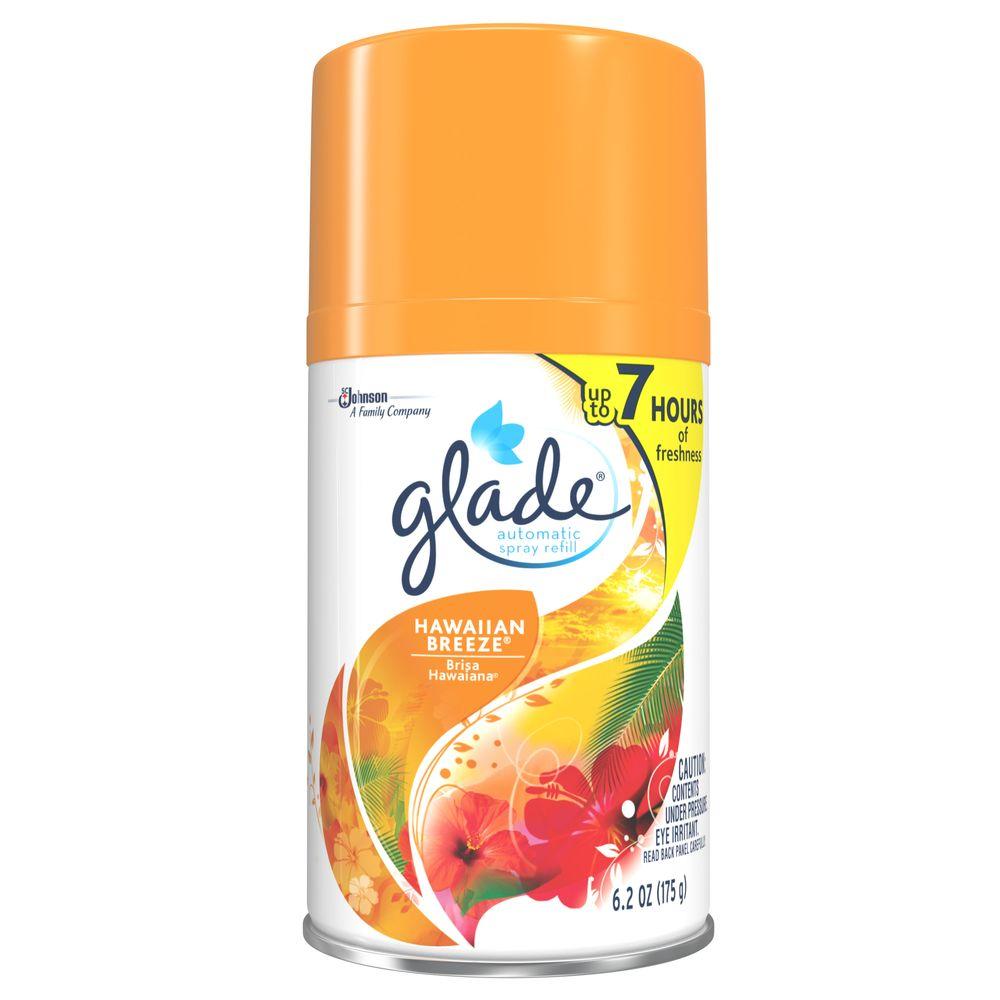 glade automatic spray refill scents