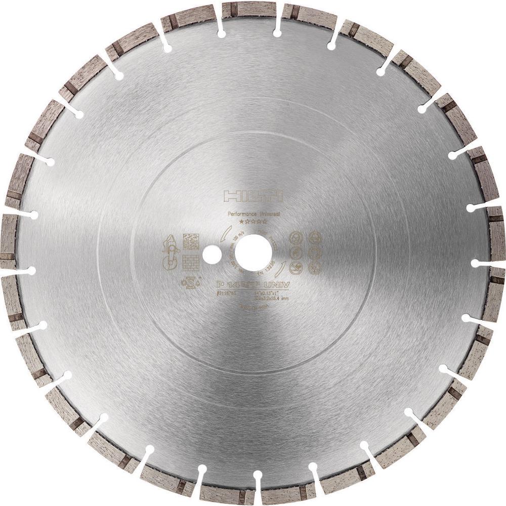 Hilti 14 in. Segmented Cutting Diamond Blade PS 14 in. x 1 in.2118763