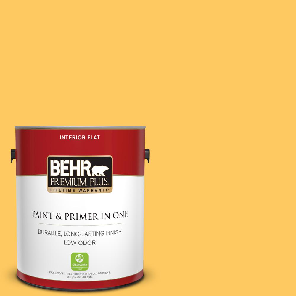Behr Premium Plus 1 Gal P260 6 Smiley Face Flat Low Odor
