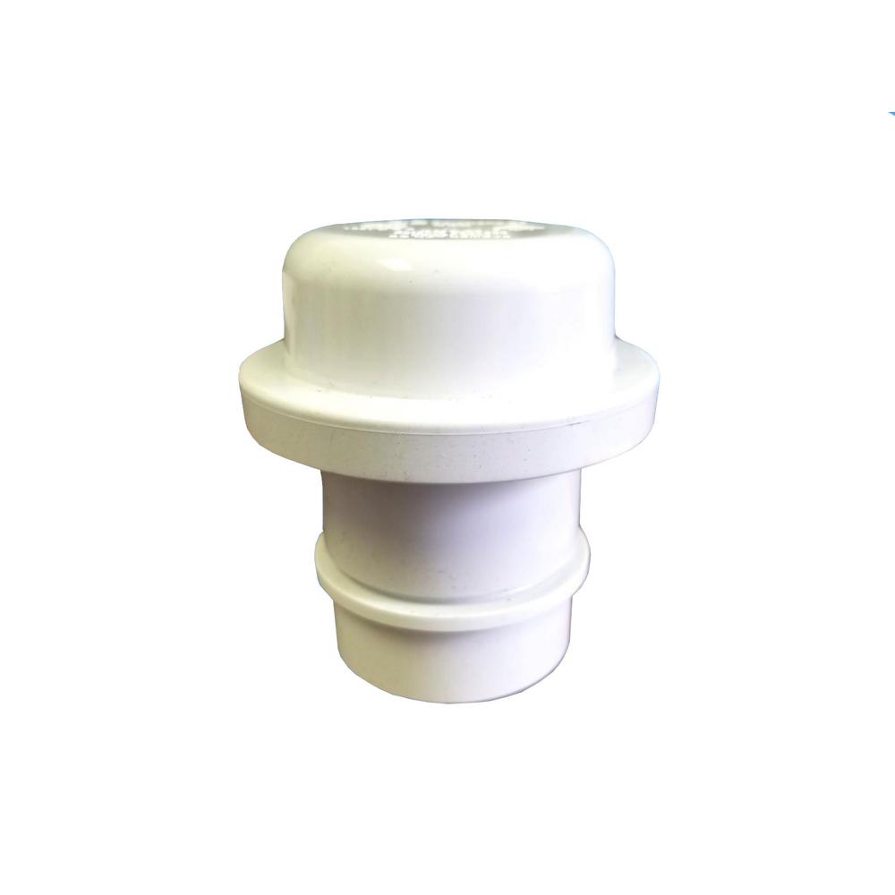 1-1//2 or 2 ABS Adapter Studor 20349 REDI-Vent Air Admittance Valve White
