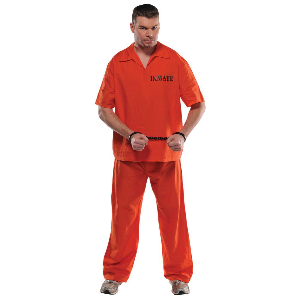 orange prisoner halloween costume