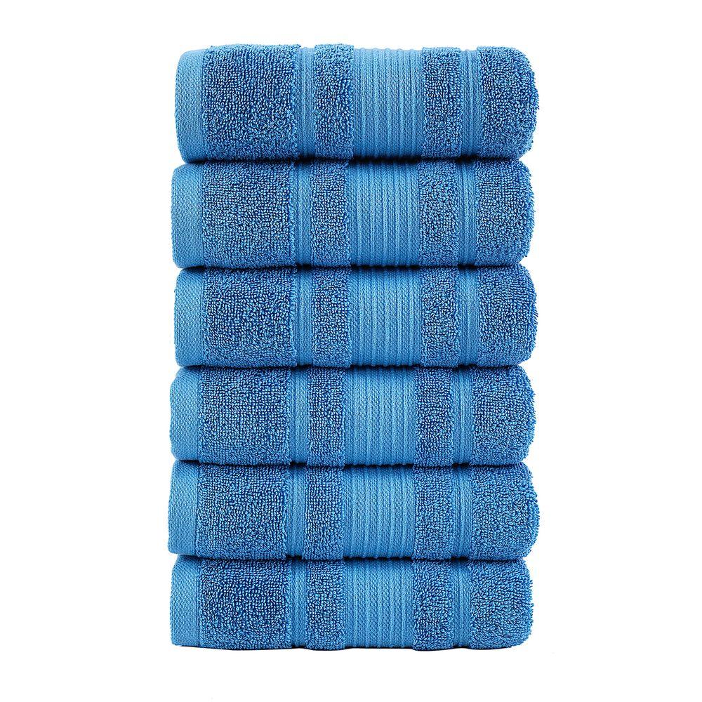 Ottomanson Pure Turkish Cotton Collection 16 in. W x 30 in. H Luxury