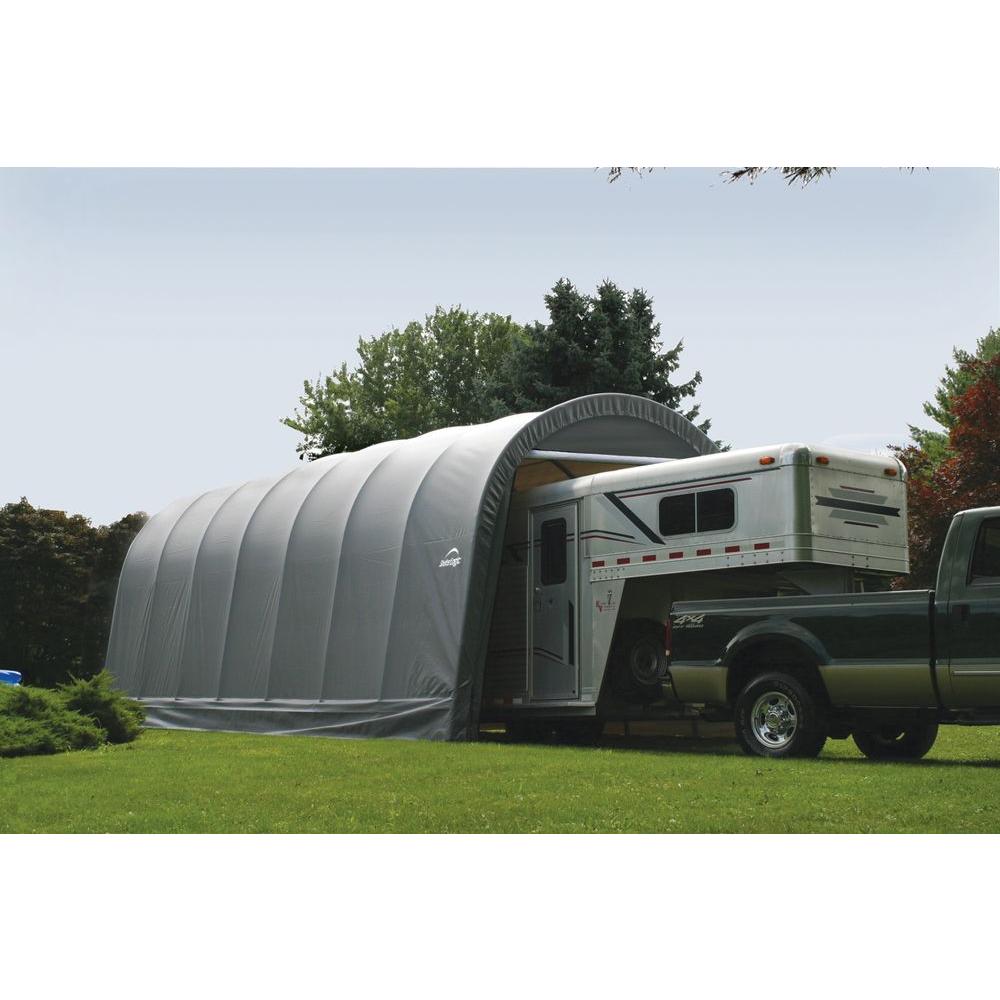 Single Car ShelterLogic Portable Garages Carports & Garages The