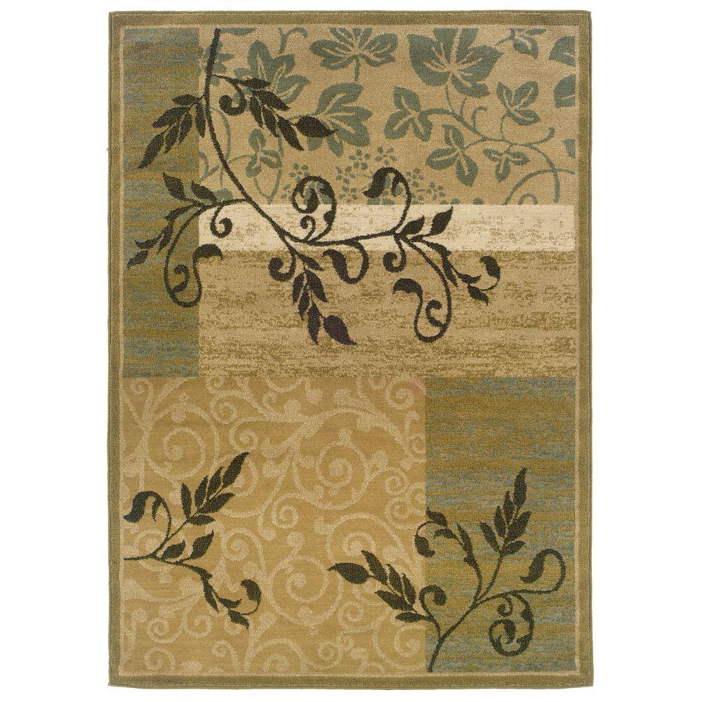 Oriental Weavers Evanston Desire Gold 5 ft. x 7 ft. 3 in. Area Rug