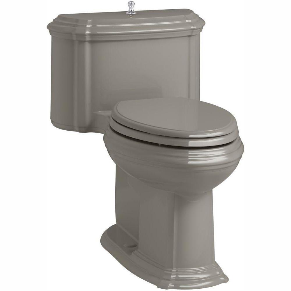 KOHLER Portrait 1piece 1.28 GPF Single Flush Elongated Toilet with AquaPiston Flush Technology