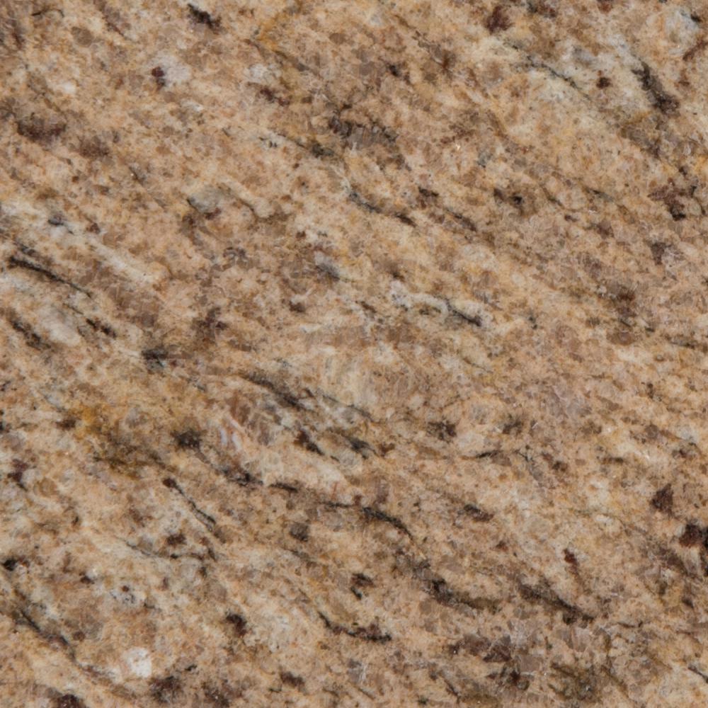 Stonemark 3 In X 3 In Granite Countertop Sample In Amarello
