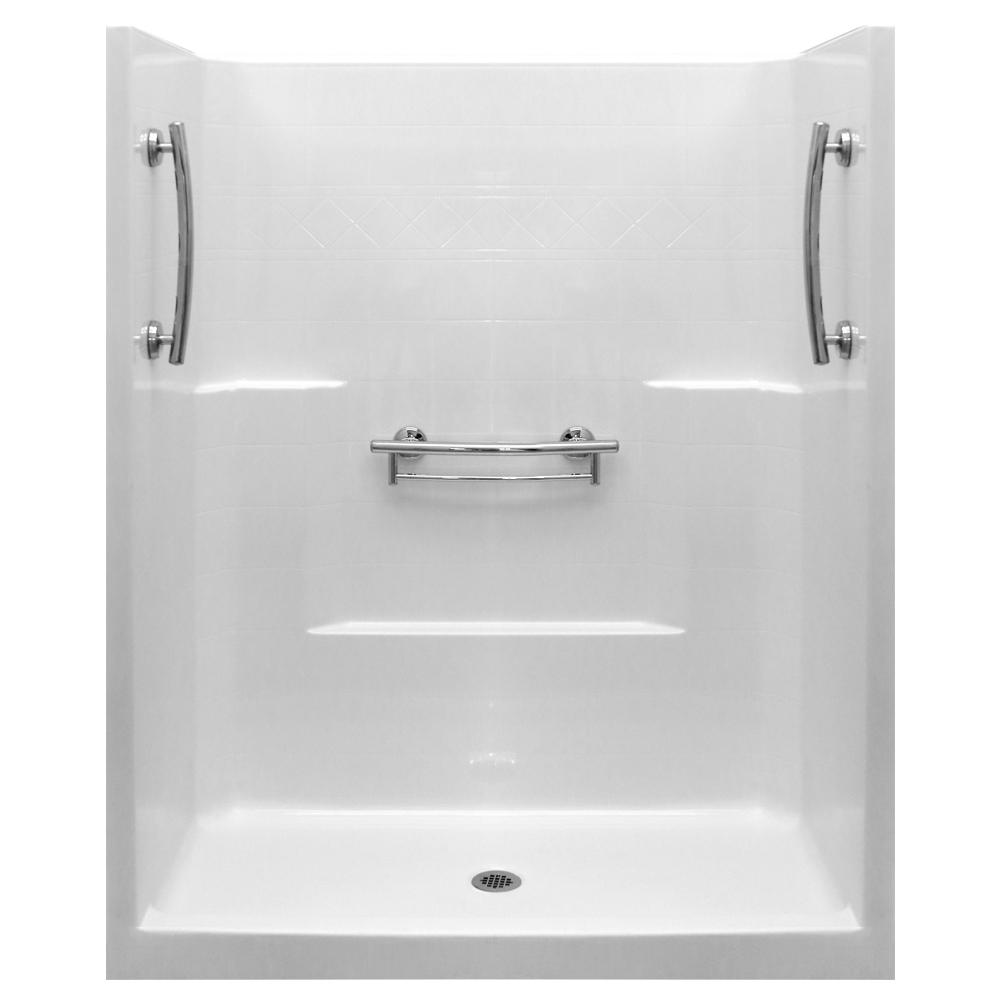Ella Imperial 60 in. x 33 in. x 77 in. 1-Piece Low Threshold Shower