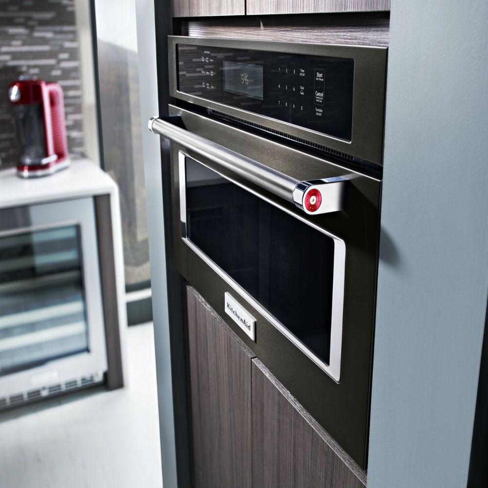 Kitchenaid 1 4 Cu Ft Built In Convection Microwave Black 3 Kitchenaid 1 4 Cu Ft Built In Convection Microwave