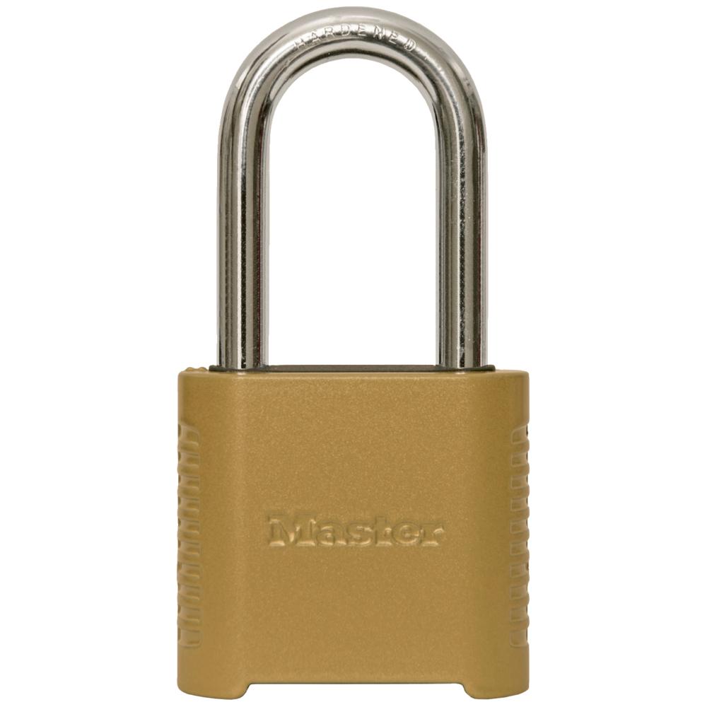 heavy duty combination padlock and chain