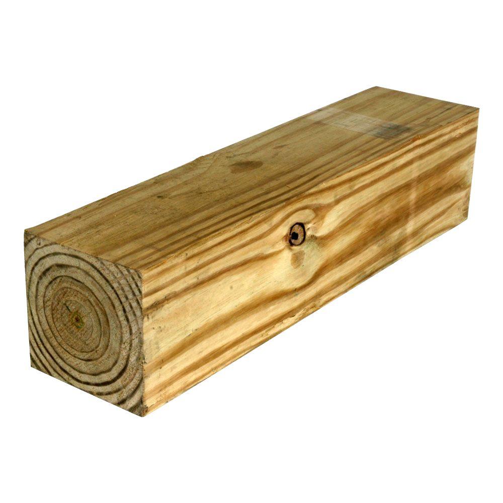 6 in. x 6 in. x 10 ft. Pressure-Treated Pine Lumber-6320254 - The Home pressure treated wood house foundation