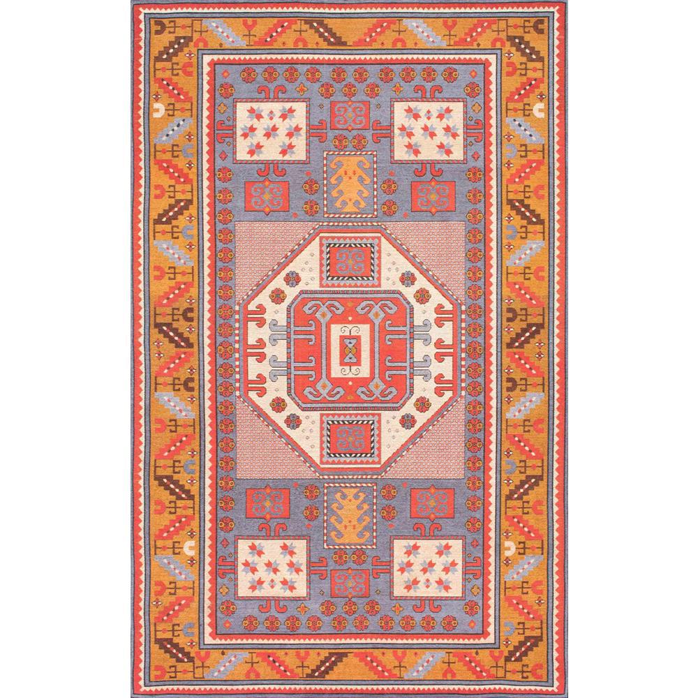 Nuloom 6 X 9 Area Rugs The Home Depot Tribal Marnie Rust 6 Ft X 9 Area Rug