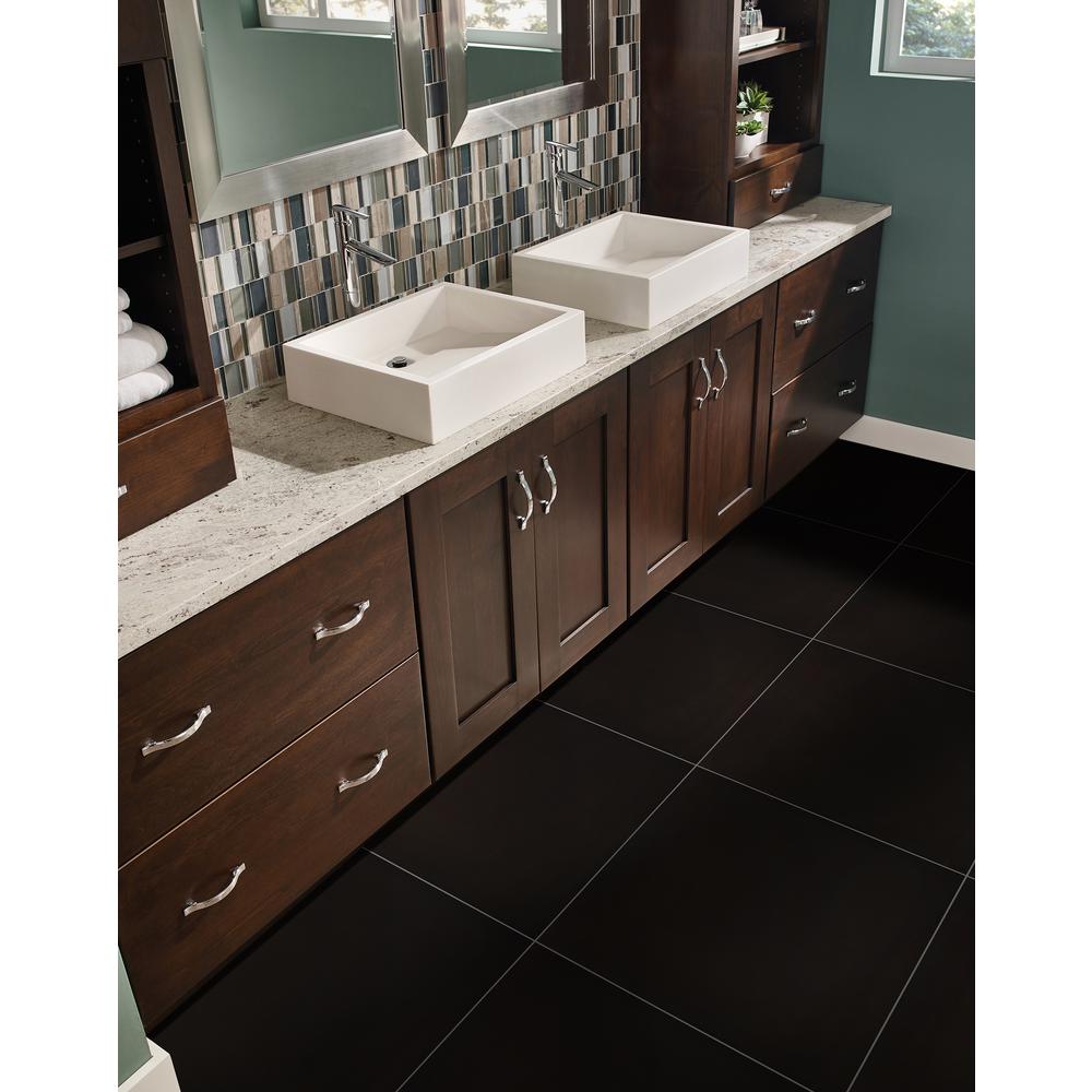 Msi Black 24 In X 24 In Glazed Porcelain Floor And Wall Tile 16