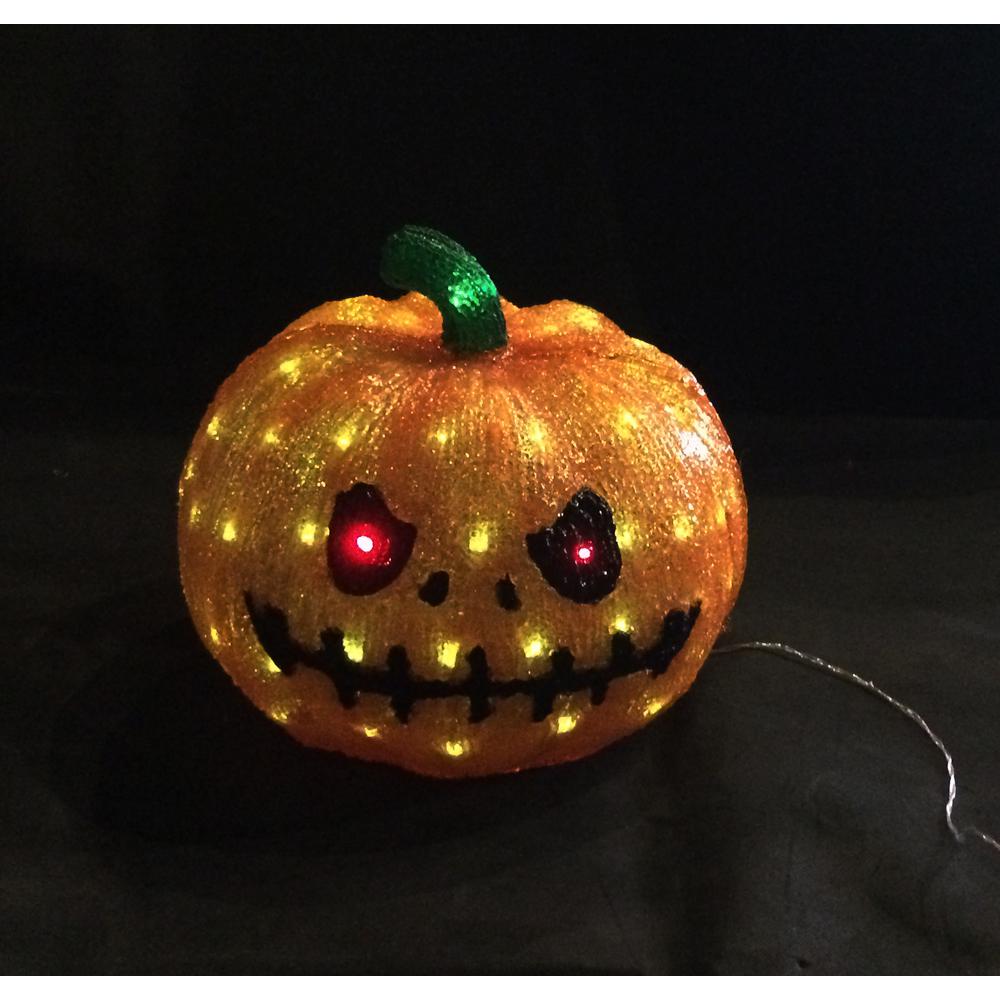 Novolink 11 8 In 80 Light White Led Decorative Pumpkin As Pk80 Novolink 11 8 In 80 Light White Led