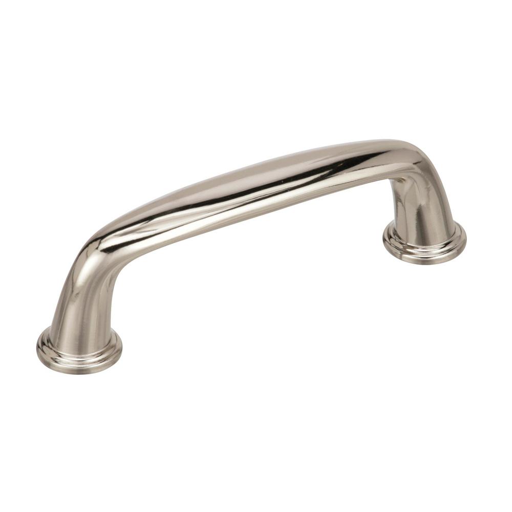 Amerock Kane 3 in. (76 mm) CentertoCenter Polished Nickel