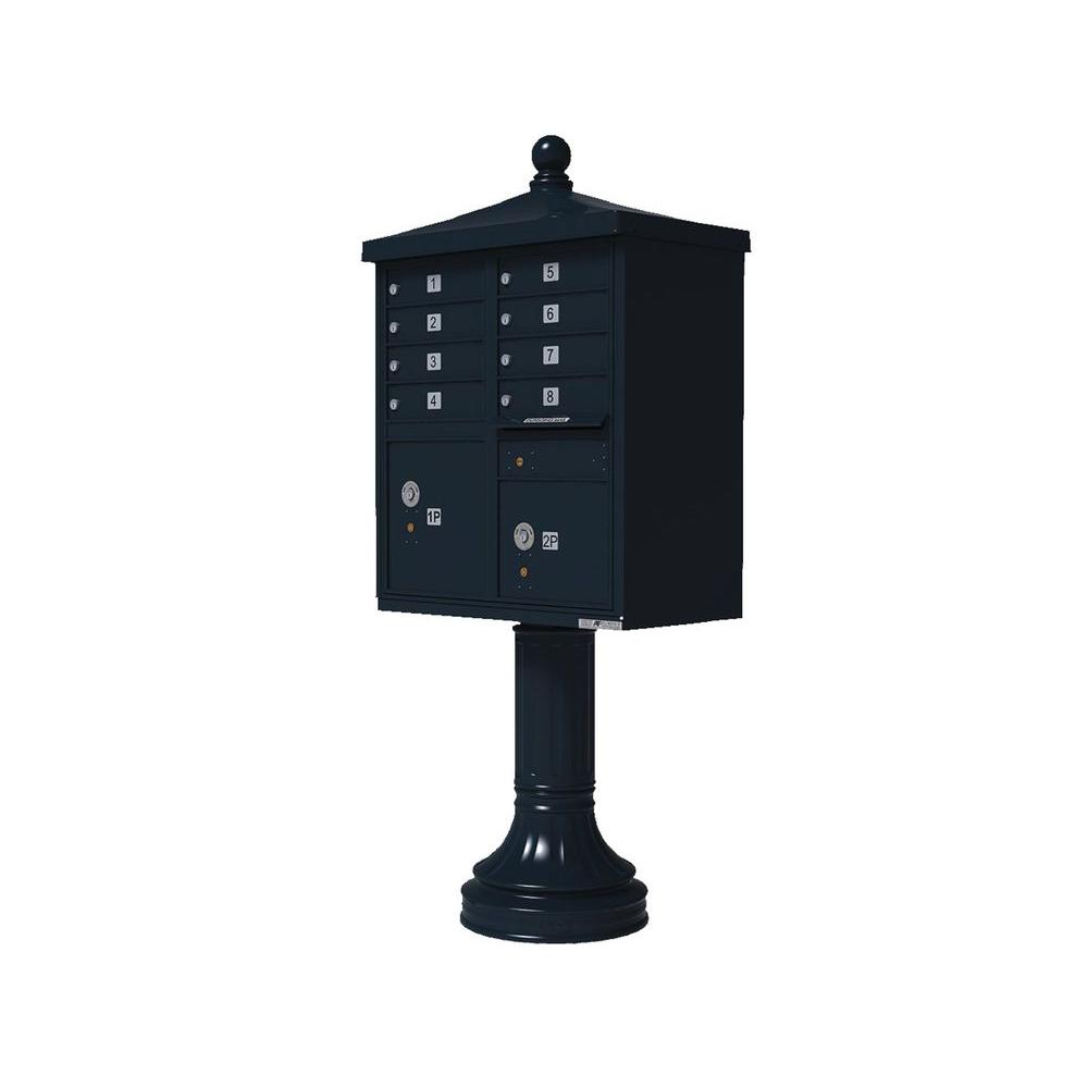 Florence Vital 1570 8 Mailboxes 2 Parcel Lockers 1 Outgoing Pedestal