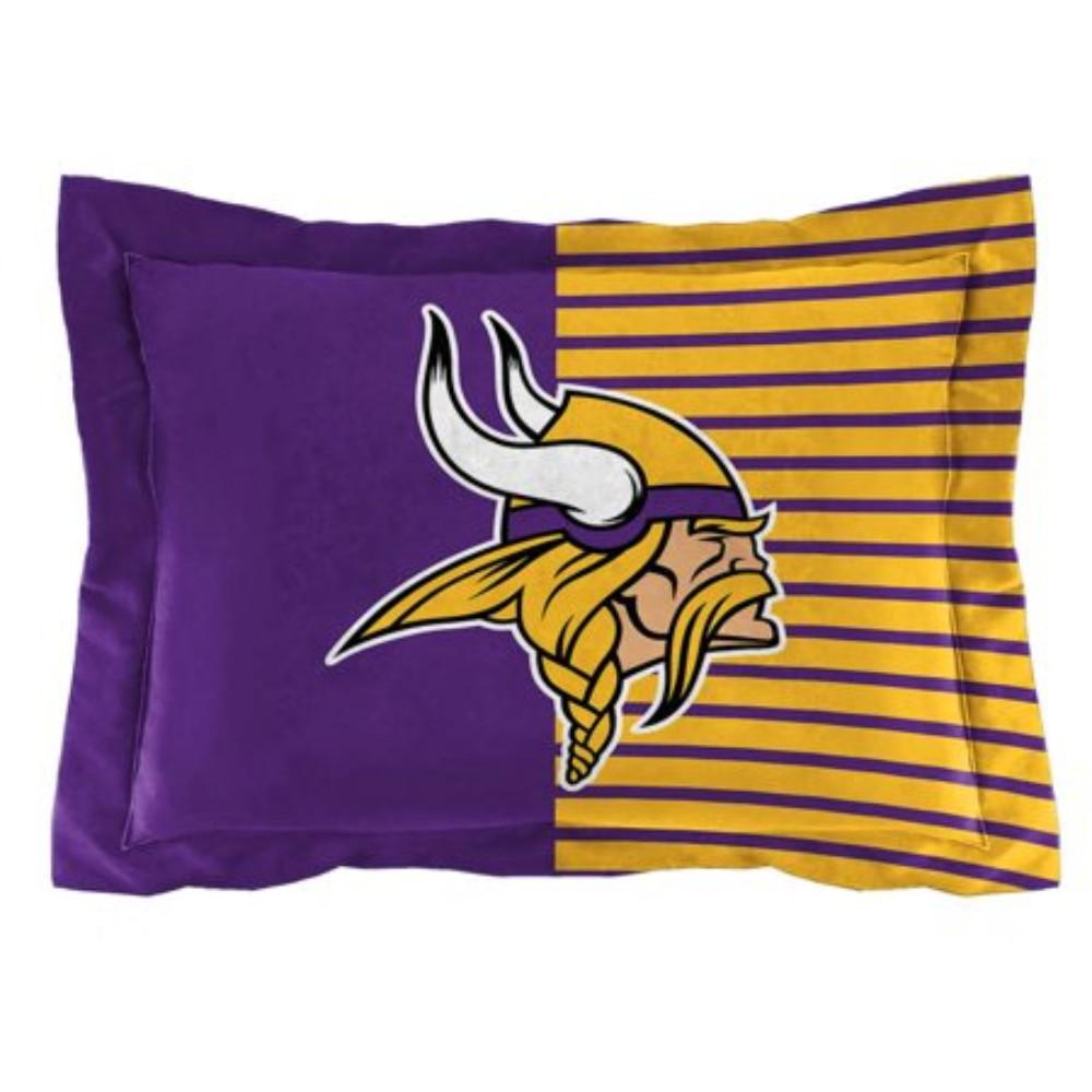 Vikings 3 Piece Multicolored Full Comforter Set 1nfl849000023ret