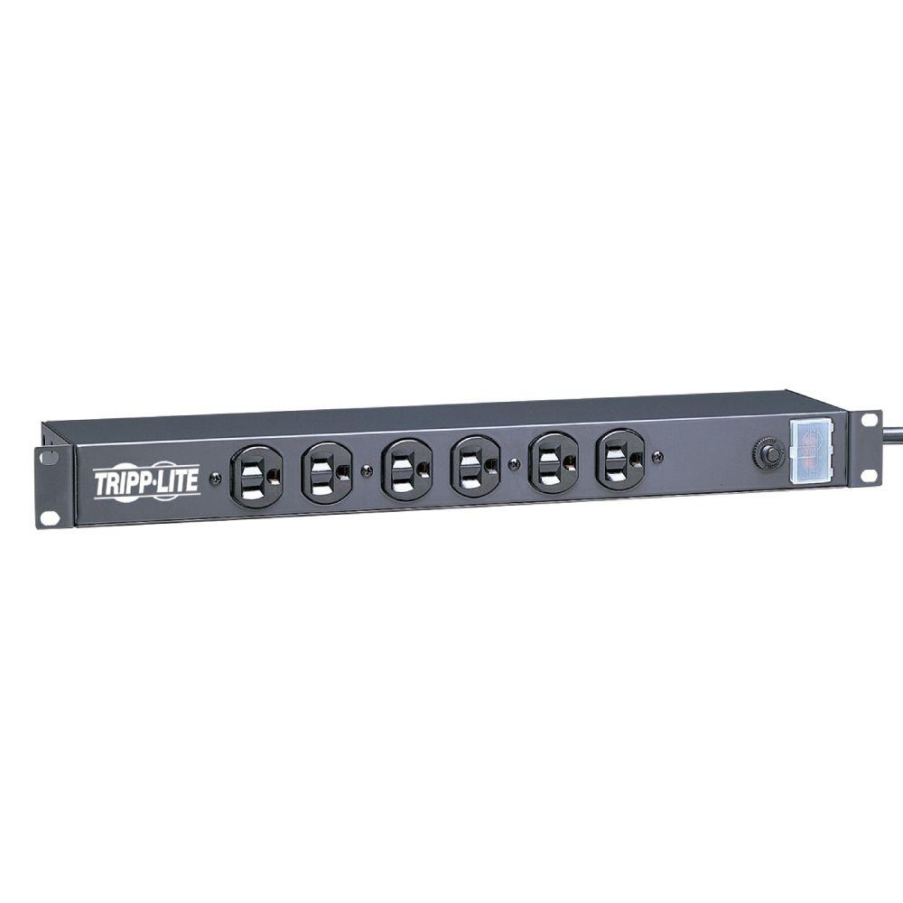 Tripp Lite Power Strip Rackmount Metal 120Volt 515R 12Outlet 15 ft