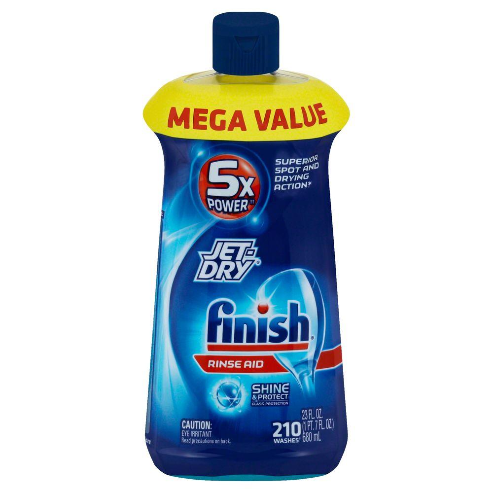 Finish 23 Oz Dishwasher Rinse Aid 88876 The Home Depot Finish 23 Oz Dishwasher Rinse Aid 88876 The Home Depot