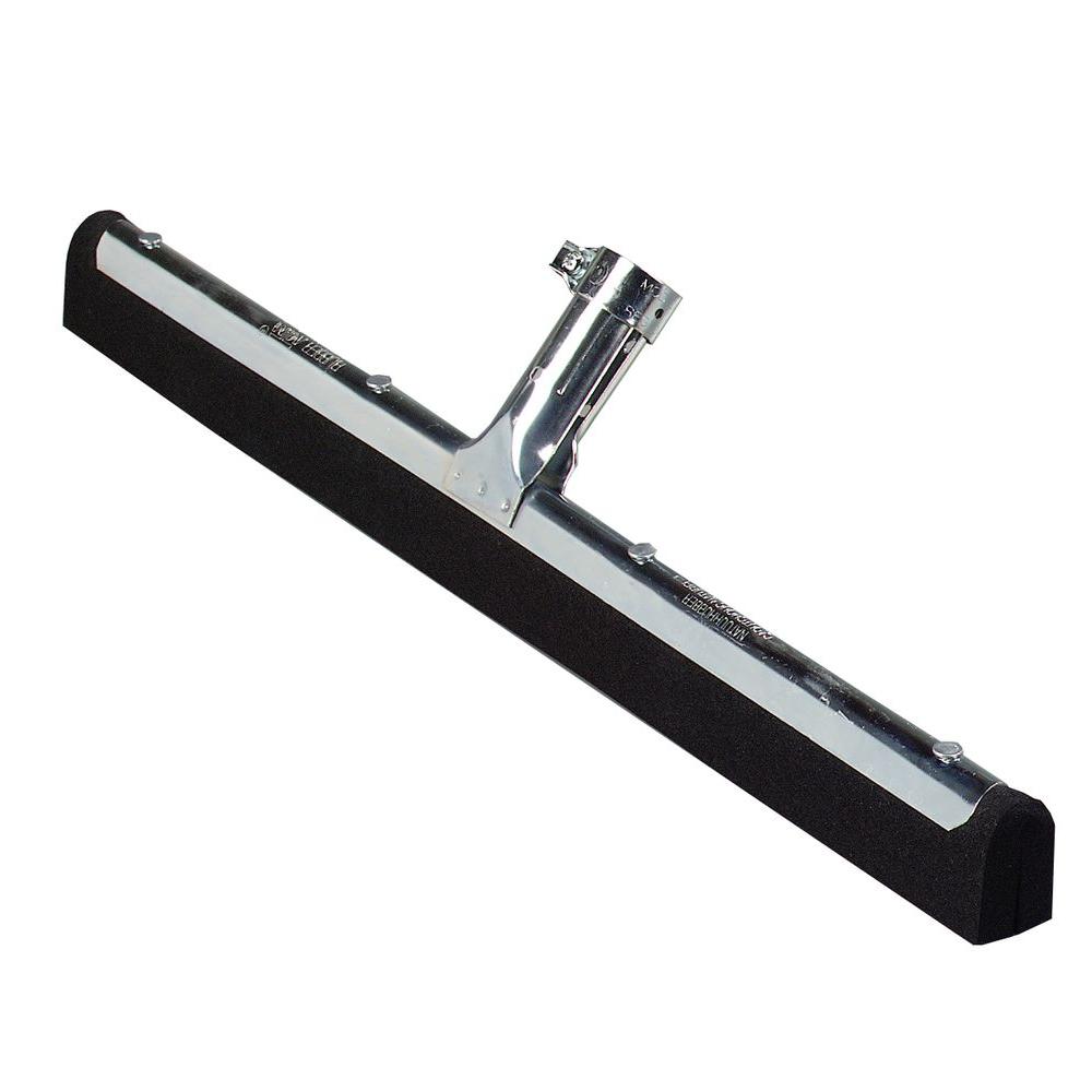 Unger 24 in. AquaDozer Heavy Duty Floor Squeegee with Curved Wide Black Rubber BladeUNGFP60C