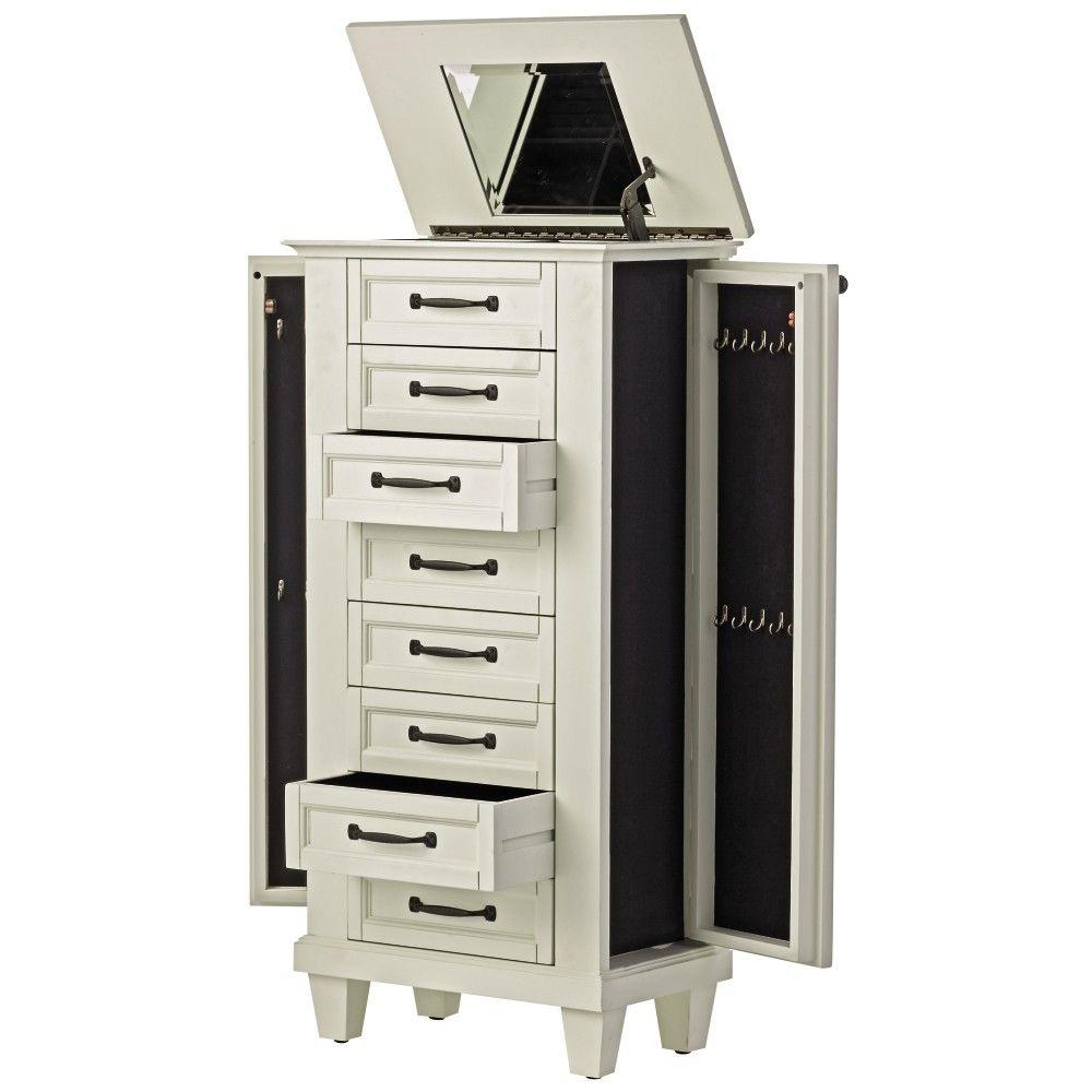  Home  Decorators  Collection  Ivory Jewelry  Armoire  