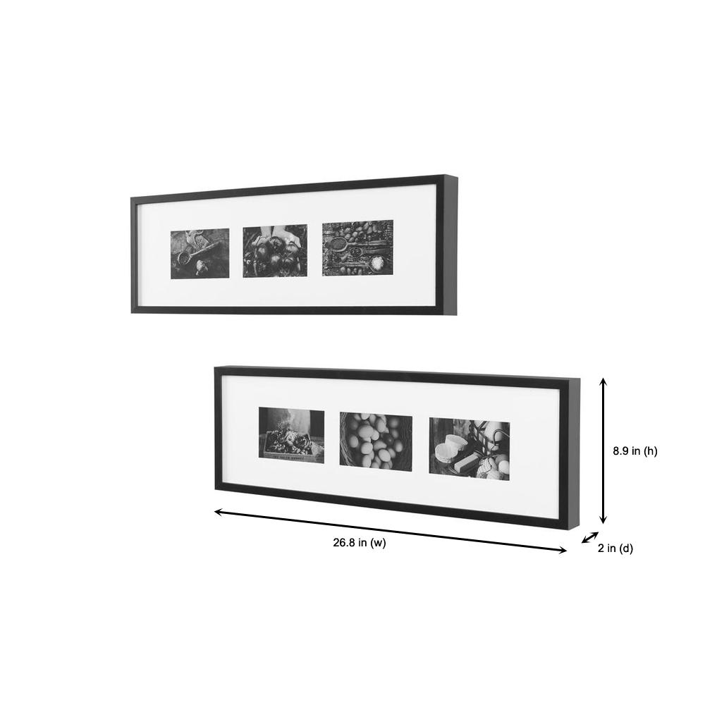 Stylewell Black Gallery Wall Picture Frame Set Of 2 H5 Ph 274 The Home Depot - Wall Photo Frames Set Stylewell Black Gallery Wall Picture Frame Set Of 2 H5 Ph 274 The Home Depot - Wall Photo Frames Set