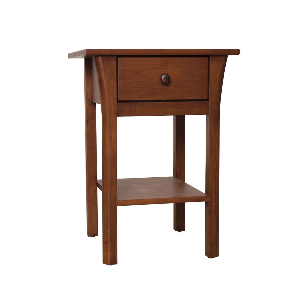 Cherry Nightstands Bedroom Furniture The Home Depot
