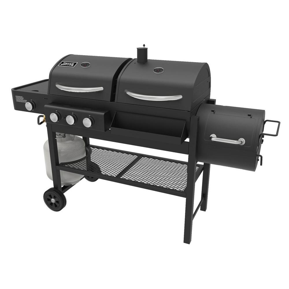 Smoke Hollow 3 Burner Propane Gas/Charcoal Combo Grill by Smoke Hollow