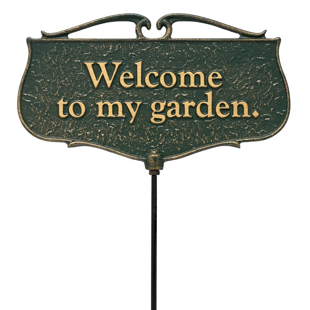 UPC 719455100424 - Whitehall Welcome To My Garden - Garden Sign ...