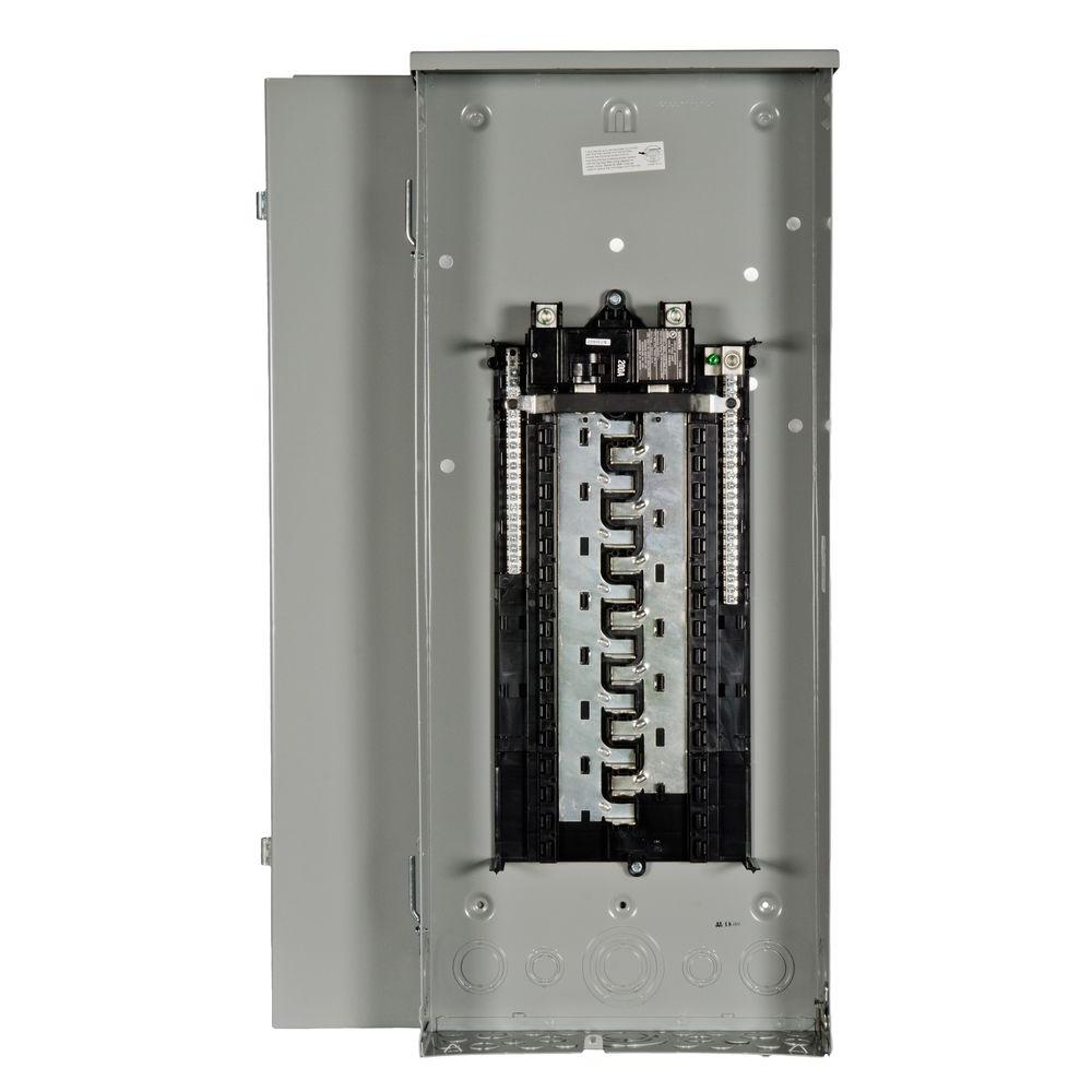 Siemens ES Series 200 Amp 30-Space 40-Circuit Main Breaker Outdoor Load ...