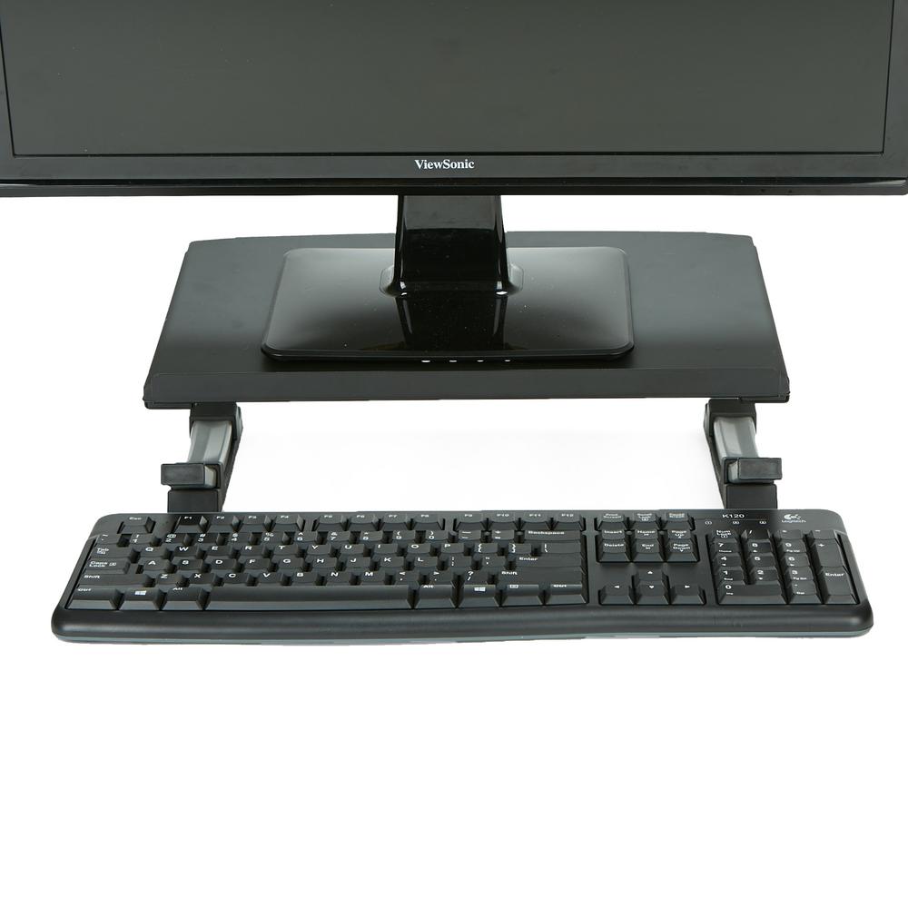 Mind Reader Monitor Stand Riser Adjustable Anti Slip Ventilated