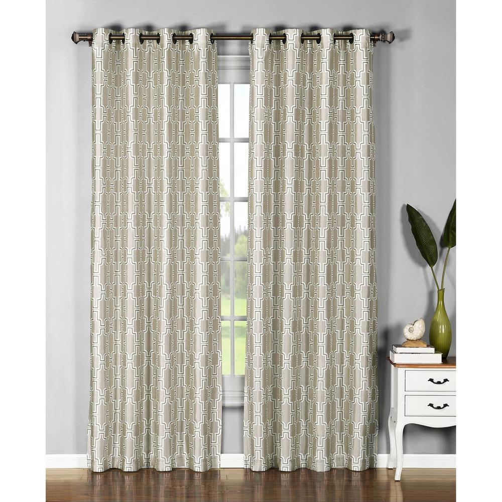 Beige Silk Curtains Home The Honoroak