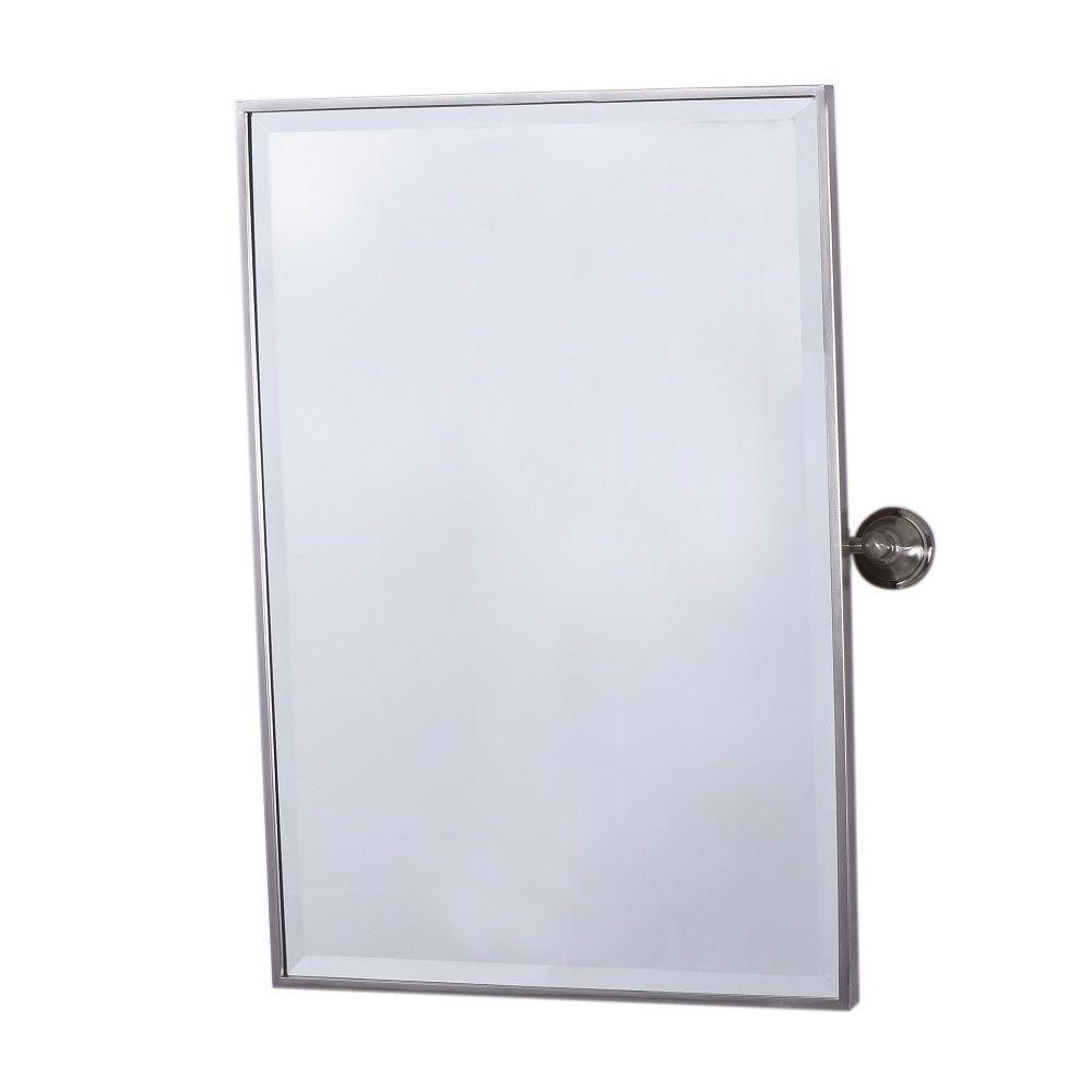 Bellaterra Home Cornelius 19 in. x 28 in. Pivoting Single Framed